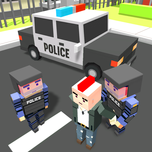 Blocky Vegas Crime Simulator:Prisoner Survival Bus icon