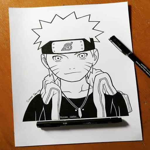 anime draw رسم الأنمي icon