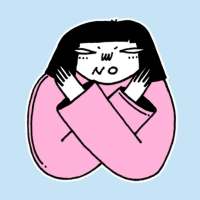 Pink Girl WAStickerApp Sweet stickers for WhatsApp