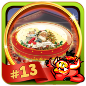 # 13 Hidden Objects Games Free - Christmas Secrets icon