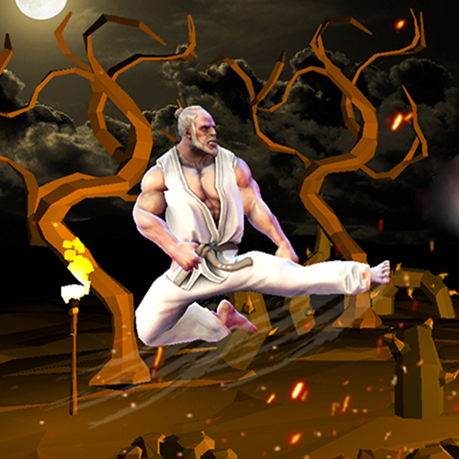 Superhero Fighting Zombies Kung Fu Fight icon