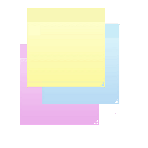 floating notes icon