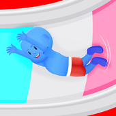 Waterpark.io -  New Slide Animals rush 3D icon