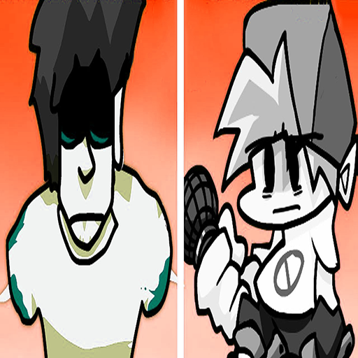 Shaggy Monochrome FNF Mod icon