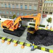 New Highway Builder 3D - Construction Games Free on 9Apps