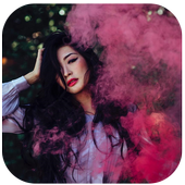 Smoke Effect Photo Edit icon