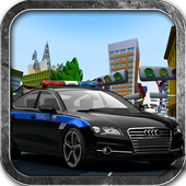 Police Chasing  Car Crime Game icon