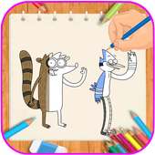 How To Draw : regular show on 9Apps