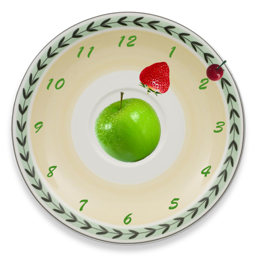 Clocks Living Fruits Wallpaper icon
