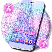 Pink Glitter Launcher icon