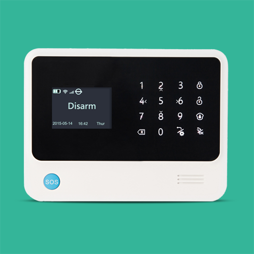 WiFi GSM alarm system icon