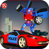 Police Robot Car Simulator icon