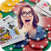 Teen Patti Photo Frame icon