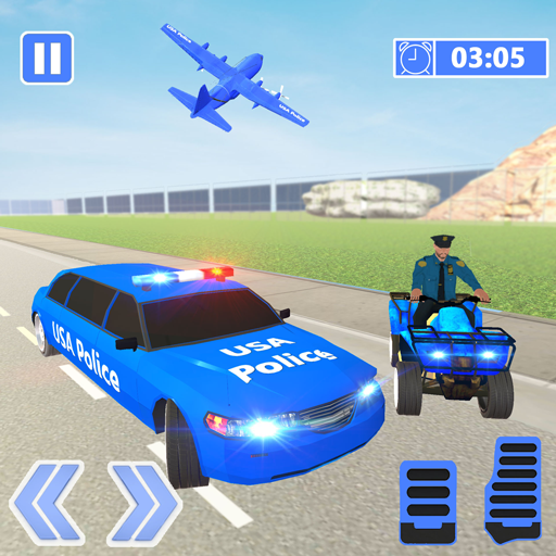 ONS Politie ATV quad transporter spel icon