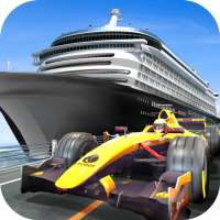 Car Transport Truck Driver: Cargo Transport Ship