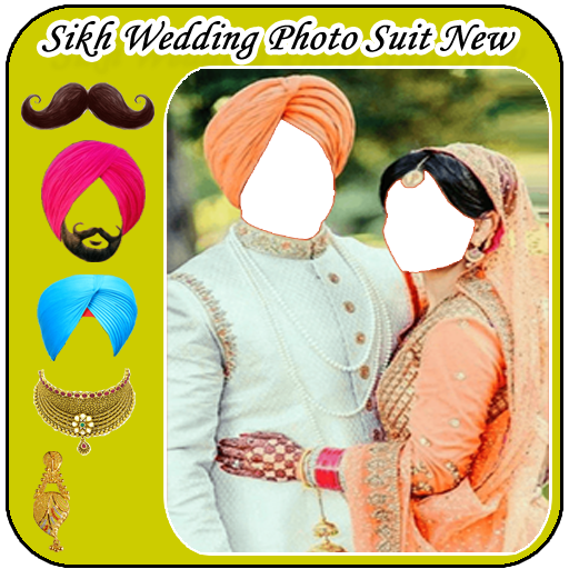 Sikh Wedding Photo Suit New icon