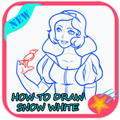 How to Draw Snow White icon