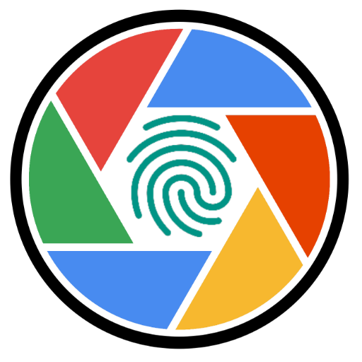 Fingerprint Camera shutter icon