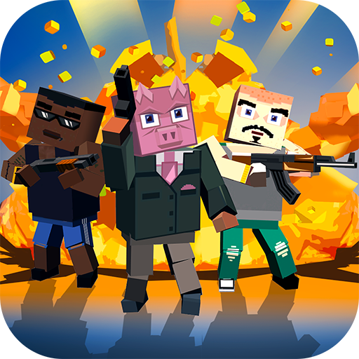 Blocky Shooter: Mafia War icon