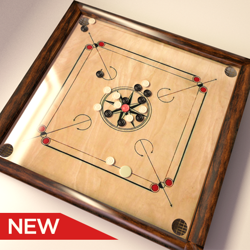 Klasyczna gra planszowa Real Carrom icon