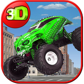 Monster Truck Racing Stunts 3D icon