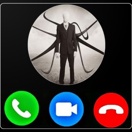 Fake  Call From Scary  slender man Horror Prank icon