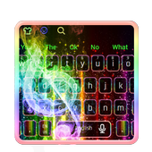 Neon Music Rainbow Keyboard icon
