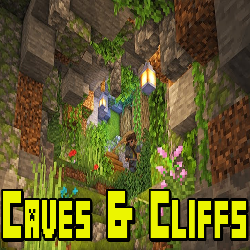 Caves And Cliffs Update for Minecraft PE icon