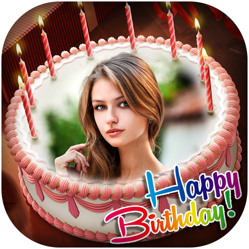 Birthday Cake Photo Frame - Collage Editor icon