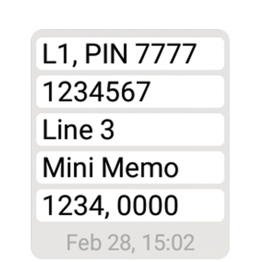 Mini Memo List Widget icon