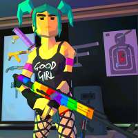 firelande Survival: Pertempuran pixel battleground