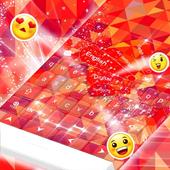 Red Theme for Keyboard icon