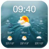 Personal Weatherman Widget on 9Apps