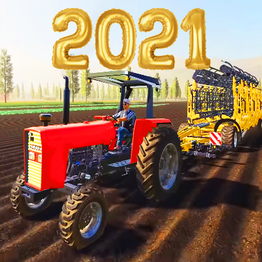 Real offroad Farming Tractor Driving Village Area icon