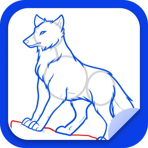 🐺 How To Draw A Cool Wolf: How To Draw Easy icon