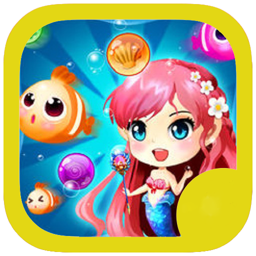 Bubble Shooter Mermaid Fish icon