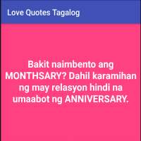 Love Quotes Tagalog