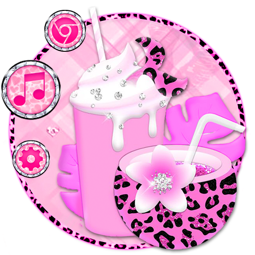 Pink CoconutThèmes fonds HD icon