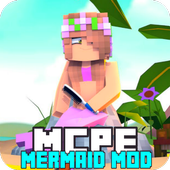 Mermaid tail MOD for Minecraft icon