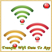 Transfer Wifi Data To App icon