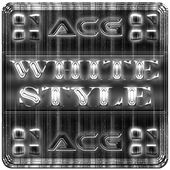 NEXT LAUNCHER WHITESTYLE THEME icon