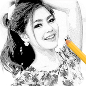 Photo Sketch Pencil Drawing art- Photo Maker icon
