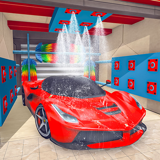 Power Washing Car Simulator 3D icon
