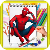 How To Draw  Spider-man icon