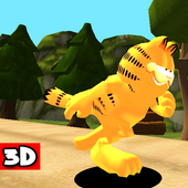 Power Garfield Jungle Run icon