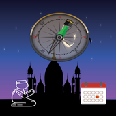 أوقات الصلاة و إتجاه القبلة أيقونة
