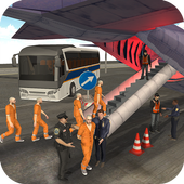 Police Airplane Pilot Smart Prison Transport icon