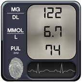 Blood Sugar Tracker App: Glucose Log Checker Diary icon