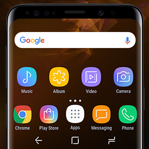Galaxy S9 orange | Xperia™ Theme أيقونة