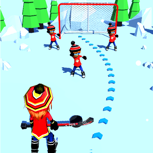 Hockey Ball Pass - Goal 3D icon